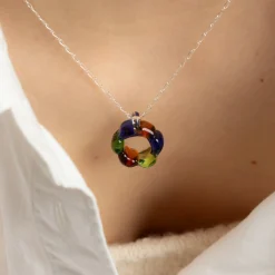Tomfoolery Light Cobalt Ribbed Glass Pendant Hot