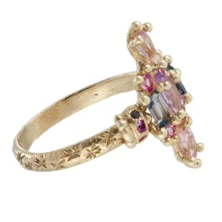 Tomfoolery Lilac Kaleidoscope Art Ring Sale