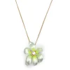 Tomfoolery Lily Lucite Flower Pendant White Online