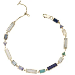 Tomfoolery Limited Edition AZ Blue Gemstone Bracelet Discount