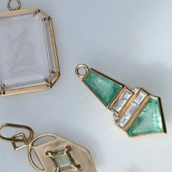 Tomfoolery Limited Edition Emerald & Diamond Point Plaque Sale