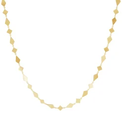 Tomfoolery Linear Kite And Square Link Necklace Sale