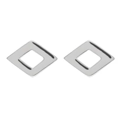 Tomfoolery Linear Large Diamond Frame Studs Best