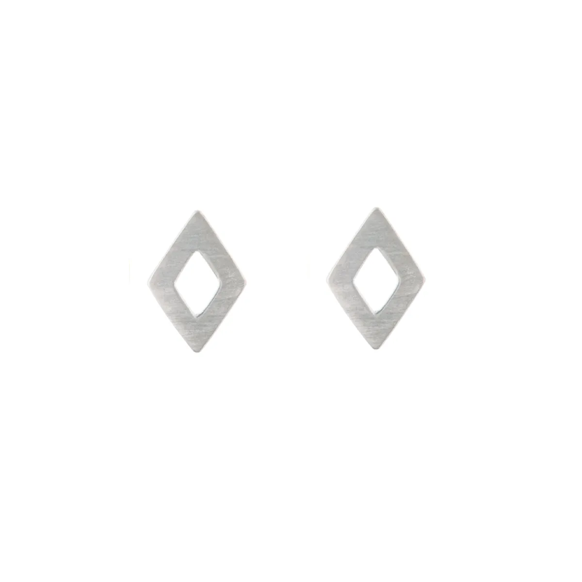 Tomfoolery Linear Mini Diamond Frame Studs Discount