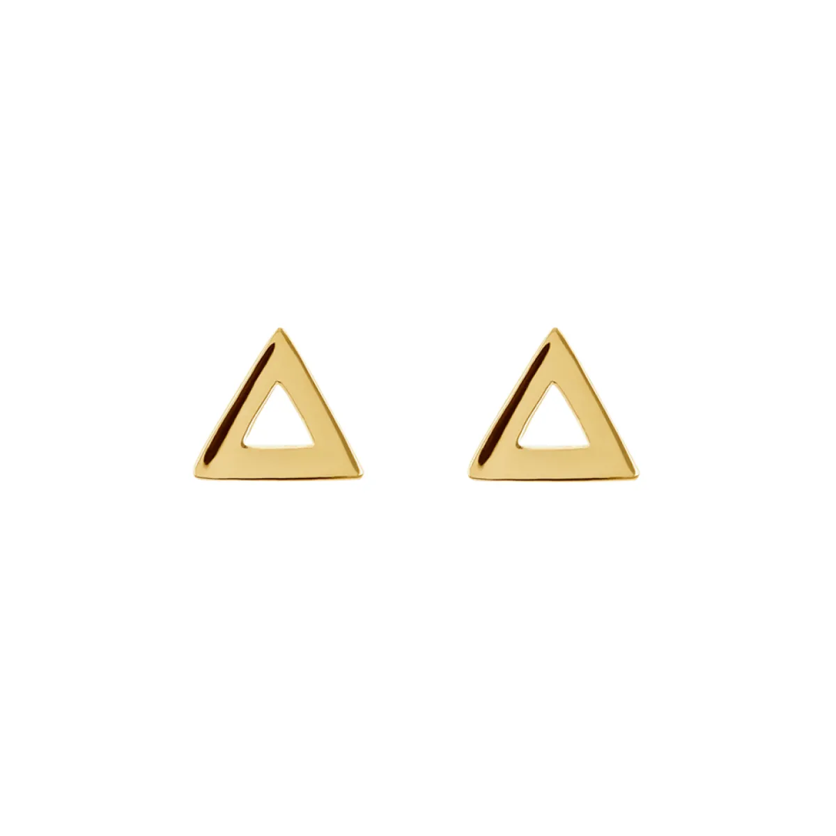Tomfoolery Linear Mini Triangle Frame Studs Discount