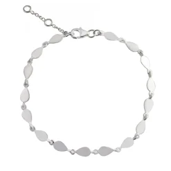 Tomfoolery Linear Pear Link Bracelet Discount