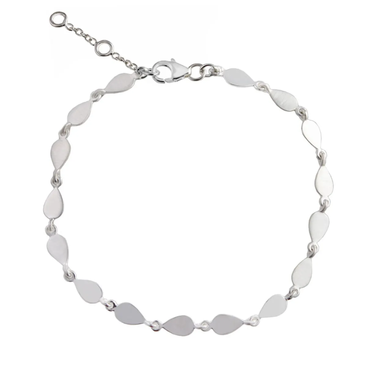 Tomfoolery Linear Pear Link Bracelet Discount