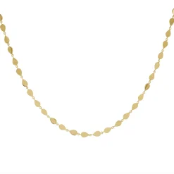 Tomfoolery Linear Pear Link Necklace Outlet