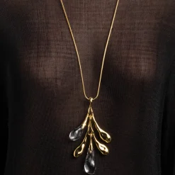 Tomfoolery Liquid Lucite Sapling Pendant Necklace Online