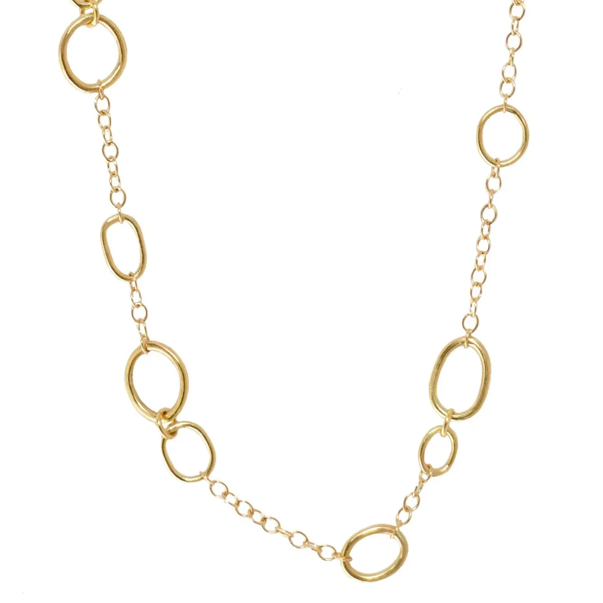 Tomfoolery Litica 18ct Gold Chain Necklace Outlet