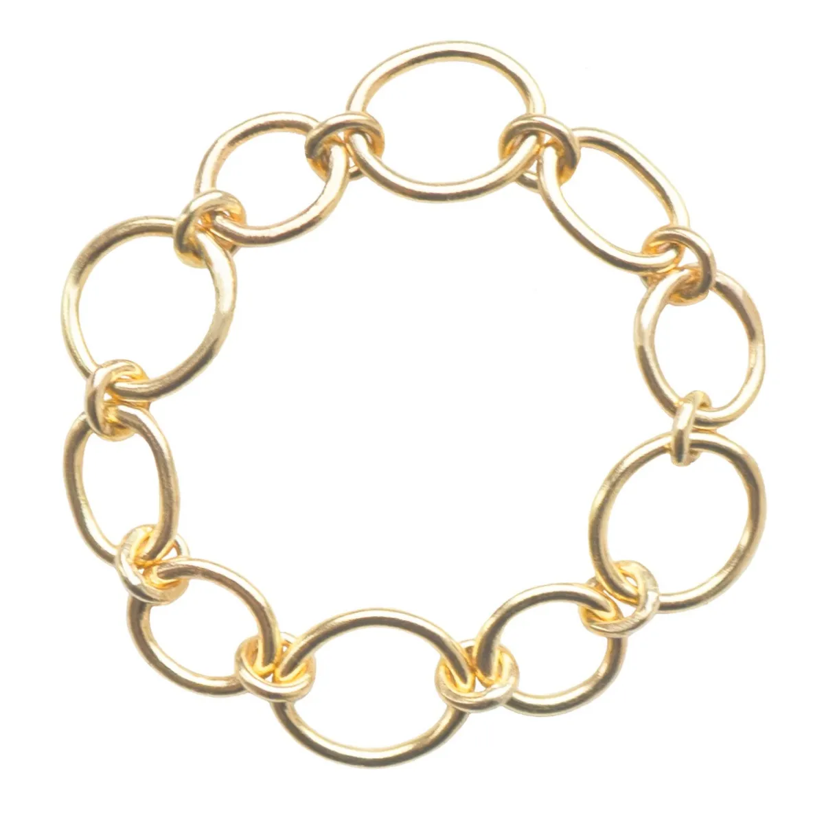 Tomfoolery Litica 18ct Gold Chain Ring Online