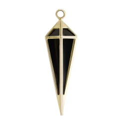 Tomfoolery Long Point Pendulum Gemstone Charm Discount