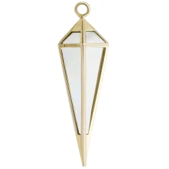 Tomfoolery Long Point Pendulum Gemstone Charm Discount