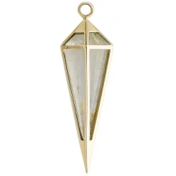 Tomfoolery Long Point Pendulum Gemstone Charm Discount
