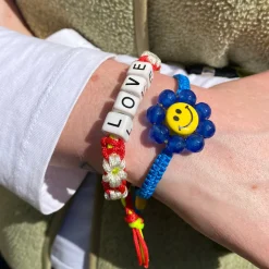 Tomfoolery Love Ceramic Drawstring Bracelet Outlet