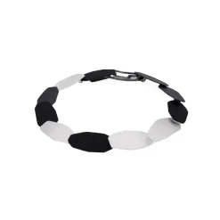 Tomfoolery Lublin Silver & Oxidised Silver Link Bracelet Sale