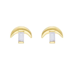 Tomfoolery LUNA Gem Gold Studs Clearance