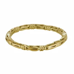 Tomfoolery LXXXI Celtic 2mm Gold Wedding Band Clearance