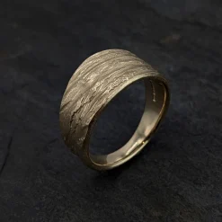 Tomfoolery Machrie Bay Gold Wide Band Clearance