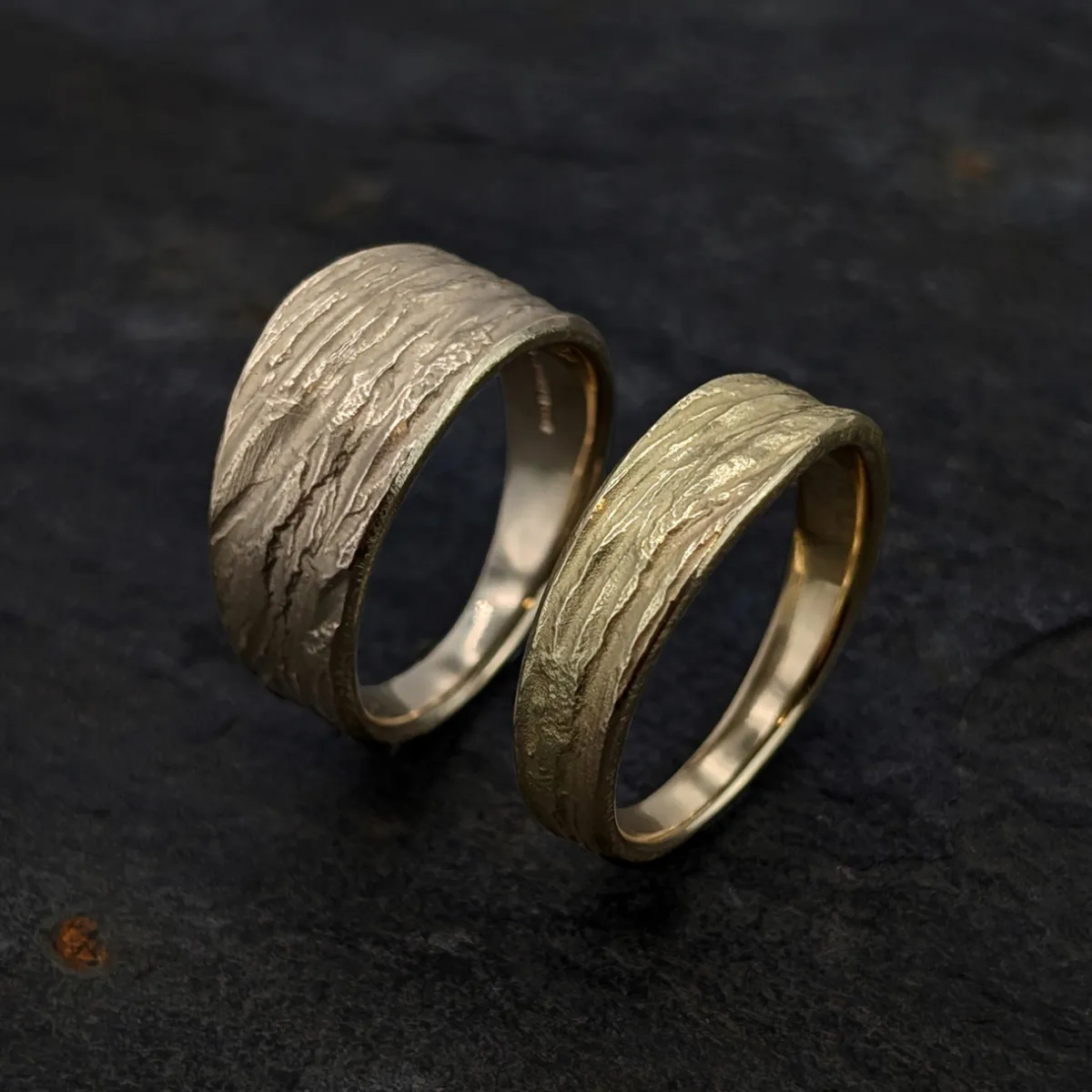 Tomfoolery Machrie Bay Gold Wide Band Clearance
