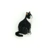 Tomfoolery Maine Coon Cat Beaded Sequin Brooch Outlet