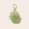 Tomfoolery Malo Zoisite & 9ct Yellow Gold Amulet Fashion