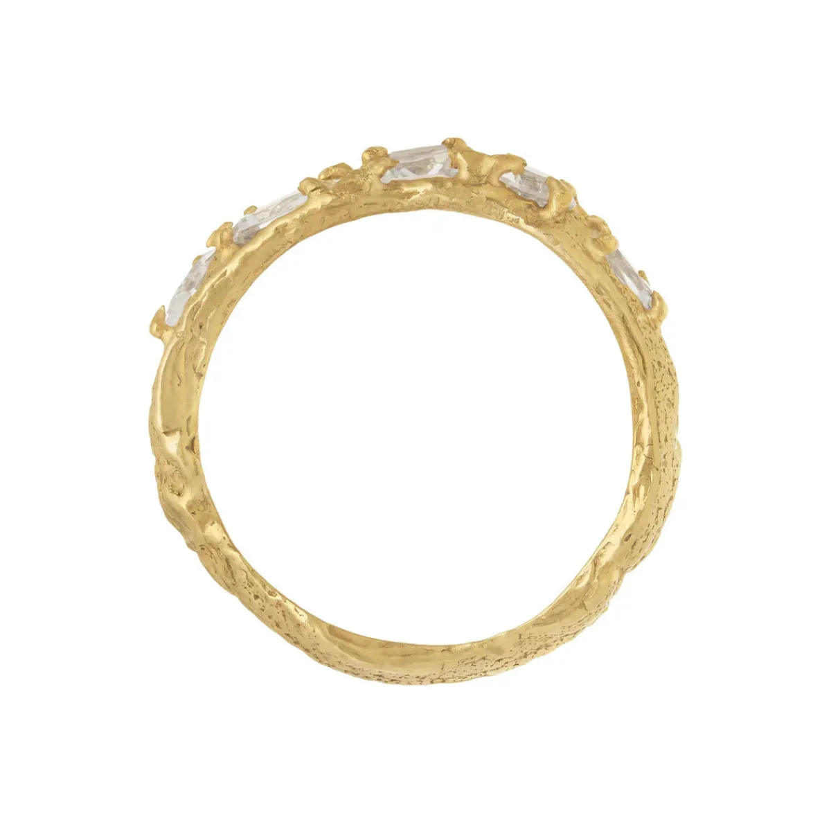 Tomfoolery Mara White Sapphire Ring Online