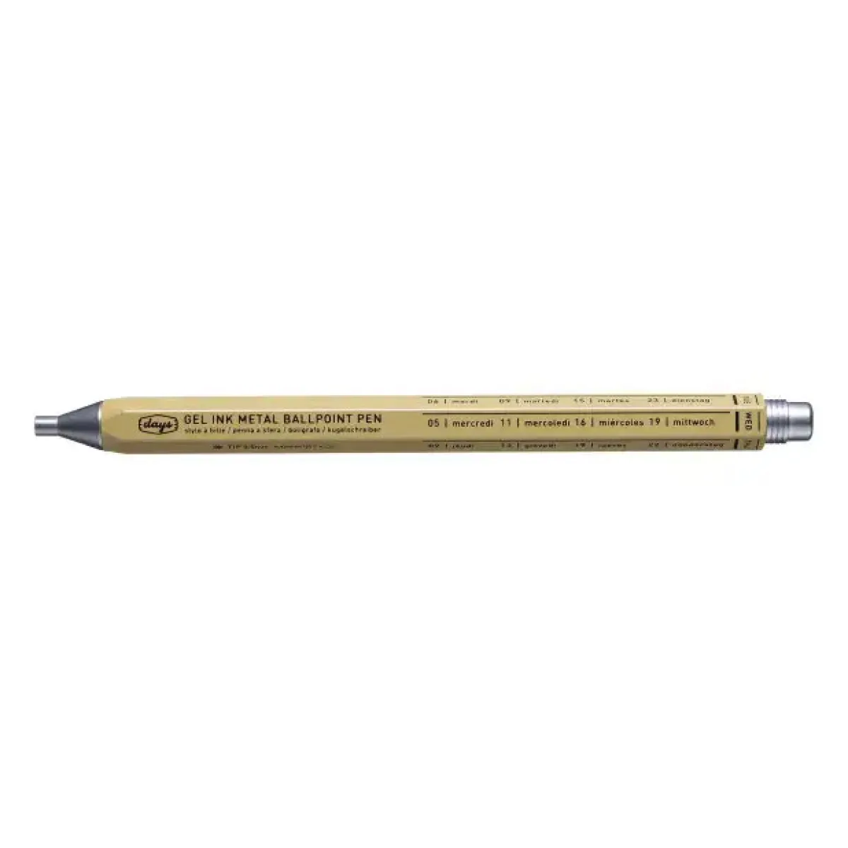 Tomfoolery Mark’s Style ‘Days’ Kraft Metal Ballpoint Pen Best