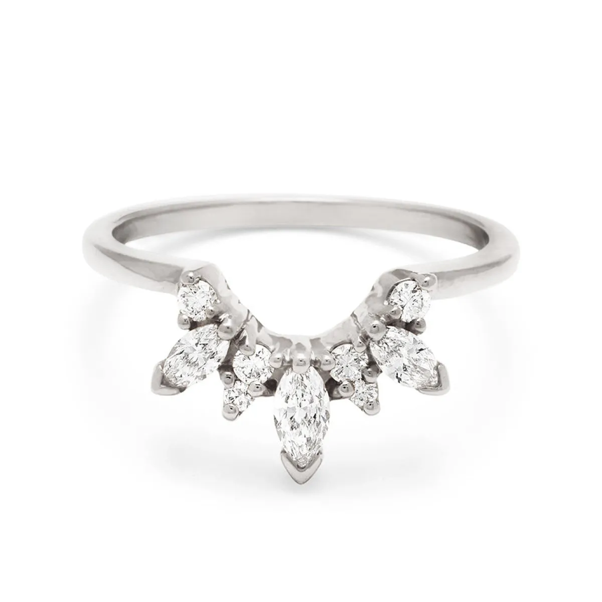 Tomfoolery Marquise Butterfly Tiara Band Discount