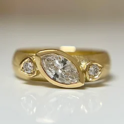 Tomfoolery Marquise Diamond Band Outlet