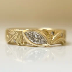 Tomfoolery Marquise Diamond Vine Ring Best