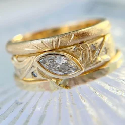 Tomfoolery Marquise Diamond Vine Ring Best