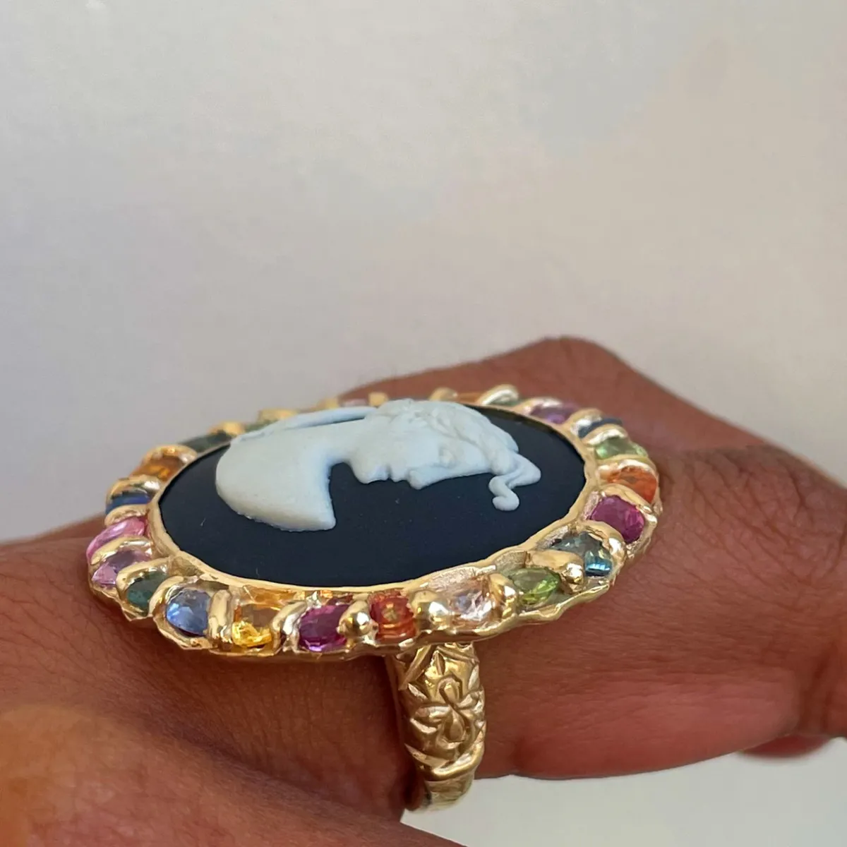 Tomfoolery Matilda Art Ring Hot