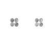 Tomfoolery Medium Four Circle Silver Stud Earrings Outlet