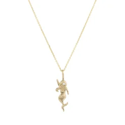 Tomfoolery Mermaid Diamond Charm Necklace Best