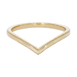 Tomfoolery Milgrain Wishbone Arch Band Online