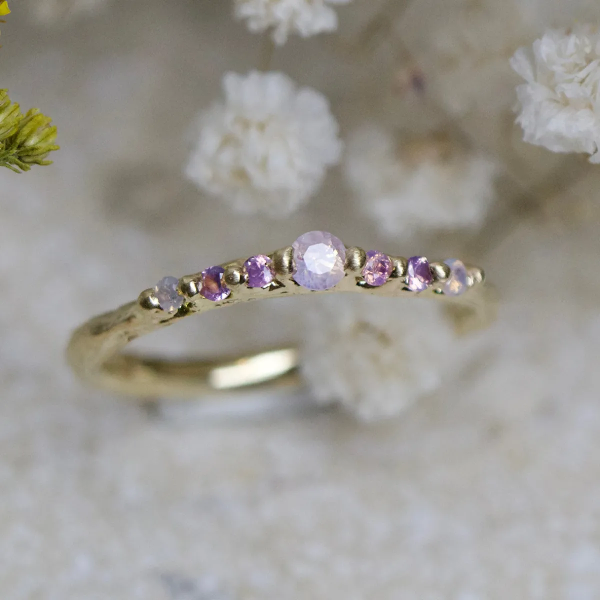 Tomfoolery Milkweed Sapphire Band Sale