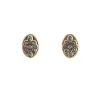 Tomfoolery Mille Moon Diamond Stud Earrings Discount