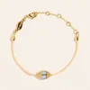 Tomfoolery Mina Mother of Pearl Woven Bracelet Outlet