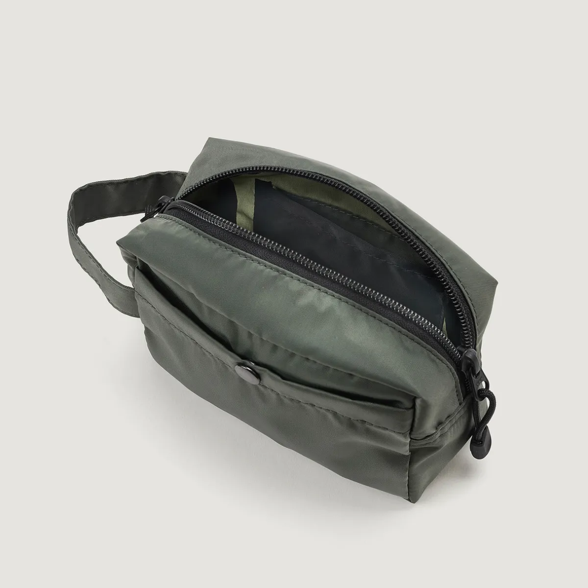 Tomfoolery Mini Belt Pouch in Khaki Green Best