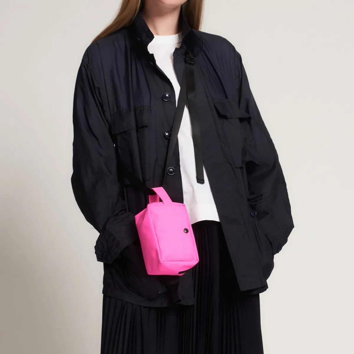 Tomfoolery Mini Belt Pouch in Spider Pink Outlet
