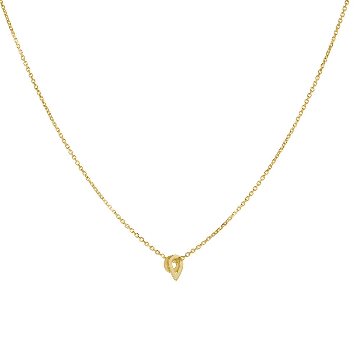 Tomfoolery Mini Double Drop Tear and Circle Pendant Clearance