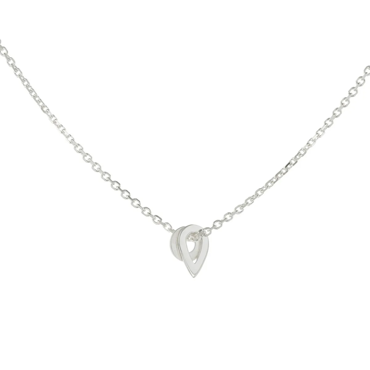 Tomfoolery Mini Double Drop Tear and Circle Pendant Clearance