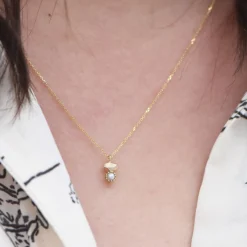 Tomfoolery Mini Gea Duo Mini Pearl Pendant Hot