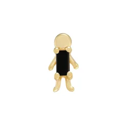 Tomfoolery Mini Moi Baguette Gemstone Stud Fashion