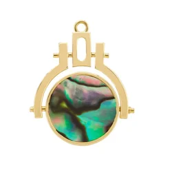 Tomfoolery Mini Mother Of Pearl Spinner Plaque Online