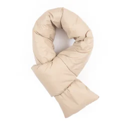 Tomfoolery Mini Padded Scarf Beige Clearance