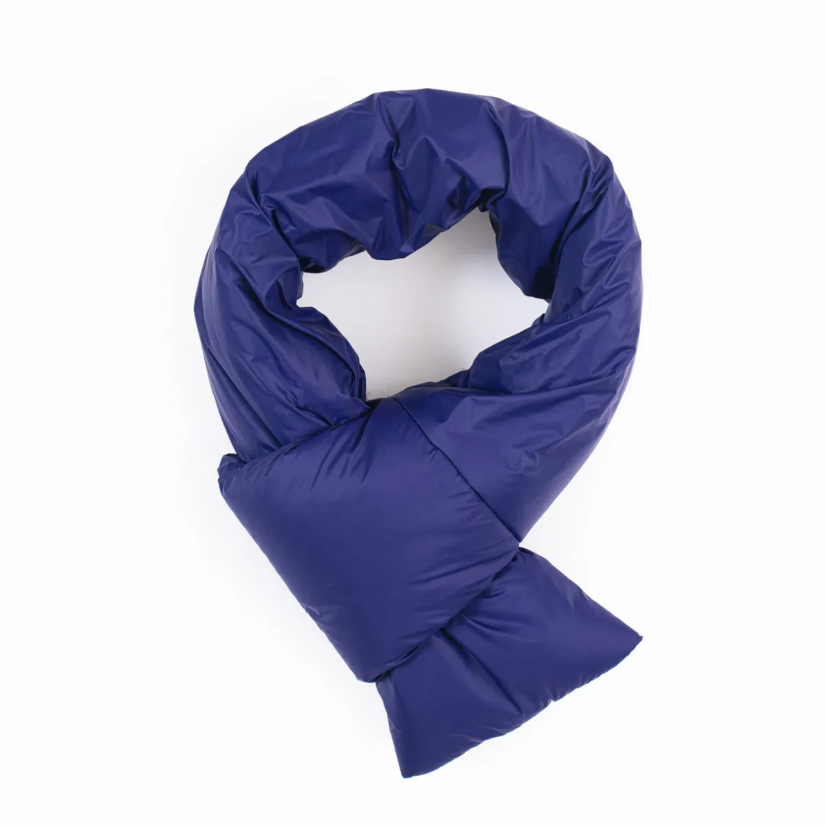 Tomfoolery Mini Padded Scarf Blue Violet Fashion