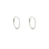 Tomfoolery Mini Sleeper Silver Hoop 12mm Outlet