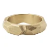 Tomfoolery 6mm Andes Gold Faceted Band Hot